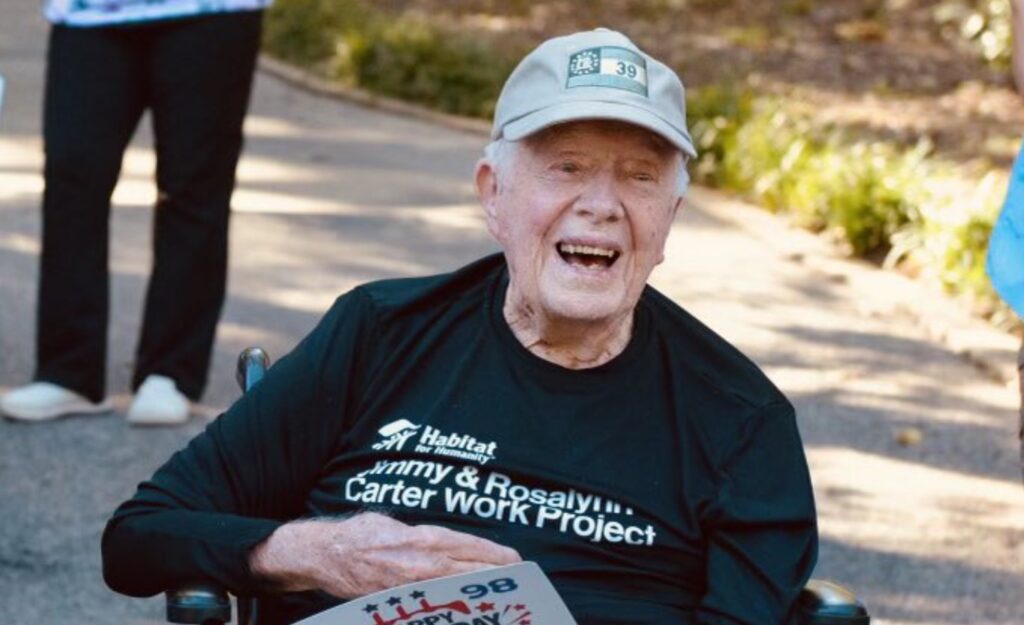 Jimmy Carter at ‘very end’ of his ‘journey’ as he turns 100